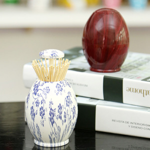 Boîte à cure-dents automatique portable de style chinois en PP pour la maison et les restaurants - Product Image 3