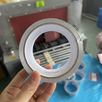 Ruban adhésif en aluminium pour conduit de retour d'air froid 48 mm x 20 m pour la réparation de la climatisation, l'isolation thermique et l'étanchéité des conduites de fournaise domestique