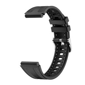Correa de <span class=keywords><strong>Reloj</strong></span> Compatible con <span class=keywords><strong>Xiaomi</strong></span> Watch S4 de 41 mm - Correa de Silicona y Nailon Compuesto para <span class=keywords><strong>Reloj</strong></span> Inteligente - Product Image 5