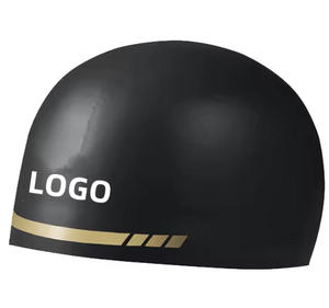 Bonnet <span class=keywords><strong>de</strong></span> bain en silicone pour hommes et femmes 2025, entraînement et compétition, design <span class=keywords><strong>de</strong></span> <span class=keywords><strong>casque</strong></span> 3D souple pour faible résistance, bonnet <span class=keywords><strong>de</strong></span> bain personnalisé - Product Image 1