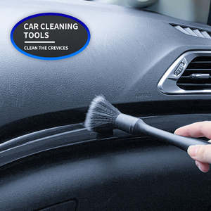 Nouveau kit de brosses de detailing auto en poils de sanglier pour intérieur et extérieur de <span class=keywords><strong>voiture</strong></span>, microfibre <span class=keywords><strong>anti</strong></span>-rayures et <span class=keywords><strong>anti</strong></span>-chimiques - Product Image 3
