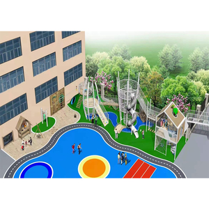 Équipement <span class=keywords><strong>de</strong></span> terrain <span class=keywords><strong>de</strong></span> jeu extérieur pour enfants grand toboggan en plastique pour jardin Zone <span class=keywords><strong>de</strong></span> jeux pour enfants parc d'attractions église Zone <span class=keywords><strong>de</strong></span> jeu pour enfants - Product Image 4