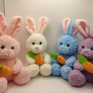 毛绒兔子玩具定制婴儿玩具制造兔子娃娃兔子玩具