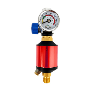 Pistolet <span class=keywords><strong>de</strong></span> peinture pneumatique professionnel DIY à haute <span class=keywords><strong>pression</strong></span> avec réducteur <span class=keywords><strong>de</strong></span> <span class=keywords><strong>pression</strong></span> et déshydrateur - Product Image 4