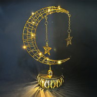 641317 Party Maker LED Tischlampe im Islamischen Stil 9*31cm Festliche Feier Eid Mubarak Ramadan Feiertagszubehör