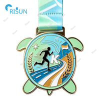 Médailles personnalisées de marathon virtuel 7K, médailles de course amusante, médailles de course à pied, médailles de finisseur, médailles personnalisées de course 7K