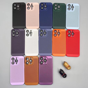 Nouvelle coque de téléphone portable à dissipation thermique pour <span class=keywords><strong>iPhone</strong></span> 17, compatible 15 Pro Max 13 16, ultra-fine en maille, coques rigides antichoc en PC - Product Image 6