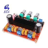100 W 12V-24V large tension Audio Subwoofer Circuit de canal numérique 2.1 carte amplificateur Tpa3116d2 son 100 Watt Tpa 3116 Xh-M139