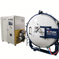 Four industriel à induction électrique sous vide pour traitement thermique par frittage de réaction céramique au carbure de silicium, en promotion directe usine