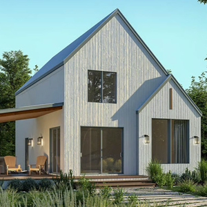 Maison préfabriquée en ossature A, bâtiment modulaire, solution d'habitation écoénergétique pour l'Europe, structure passive stable avec étanchéité à l'air - Product Image 2