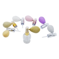 Nouveau Design Vintage 30ml Parfum Long Tuyau Airbag Ampoule Pulvérisation Pompe Gasbag Atomiseur Ampoule Atomiseur Pulvérisateur avec Gland