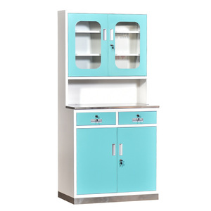 <span class=keywords><strong>Armoire</strong></span> à médicaments de style occidental moderne et simple, en acier épaissi, pour infirmerie, école, salle de santé, hôpital, clinique, en acier inoxydable - Product Image 6