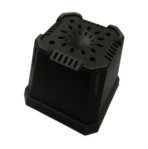 Pot de fleur moderne en plastique PP carré extra épais pour la maison jardinière de jardin pour suspendre les plateaux et couvercles de pépinière Version en carton - Product Image 1