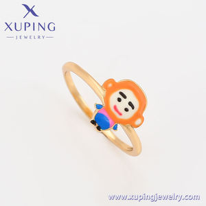 A00704140 gioielli XUPING realistico scimmia anello da donna anello placcato in oro 18K anelli gioielli moda - Product Image 3