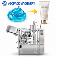 Machine de remplissage et de scellage de tubes entièrement automatique pour les produits cosmétiques, crèmes, lotions, gels et produits de soins personnels