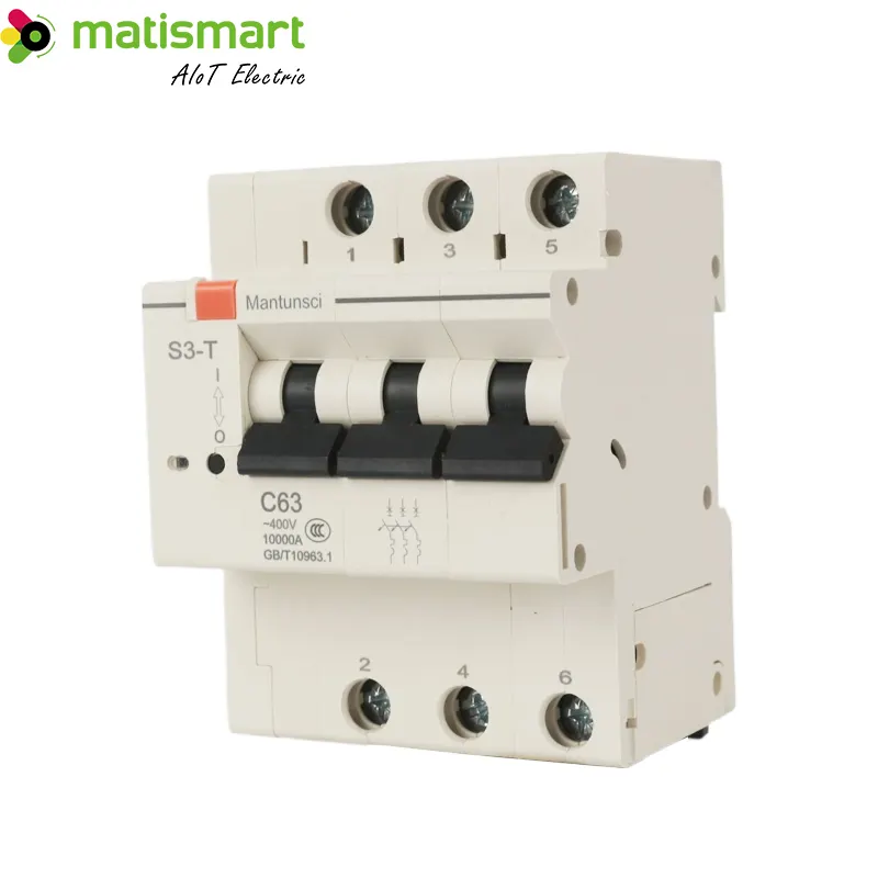 أحدث التقنيات matismartt 2p 16a 20a 30ma medidor corriente wifi tuya gprs switch قواطع mcb ذكية مع شاشة ومؤقت