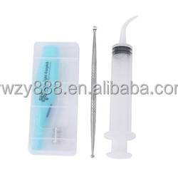 Kit de nettoyage de la pierre ponce, produits de blanchiment des dents, avec boîte lumineuse LED + seringue d'irrigation + extracteur de pierre de qualité supérieure, 02 - Product Image 6