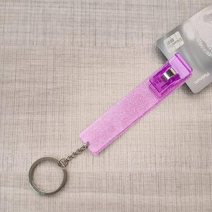 Exclusivo Extractor de Tarjetas de Crédito de Acrílico Multicolor de Primera Calidad para Uñas Largas, Llavero con Colgante para Mujer, Rápido y Eficaz - Product Image 6