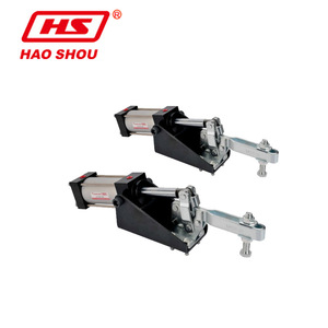Hao Shou Pneumatic <b>Clamp</b> HS-10247-A Steel Body <b>Quick</b> Connect Air Operated Standard Use - Product Image 3