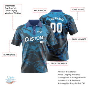 OEM người đàn ông Chất lượng cao bóng chày Jersey tùy chỉnh bóng chày thoáng khí Áo sơ mi thăng hoa polo Áo sơ mi cho huấn luyện viên - Product Image 1