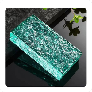 Sáng màu cam thủy tinh gạch trong suốt màu rắn gạch mới thiết kế nghệ thuật thủy tinh với giá mới - Product Image 2