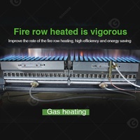 Pois chiche Alimentaire Épice Grain Soja Gaz Mini Maïs Noix Riz Rôtissoire Graines D'arachide Rôti Four Équipement Machine