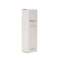 Boîte d'emballage pliable personnalisée avec logo en feuille d'aluminium, boîte en carton pour gloss à lèvres, boîte cadeau de luxe pour cosmétiques