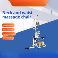 Masseur de traction pour pieds, cou et taille, chaise de massage à usage domestique favorisant la circulation sanguine et le soulagement musculaire