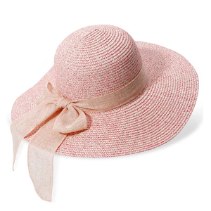Phụ nữ lớn có thể gập lại Packable mềm bãi biển rơm Mũ rộng vành UPF 50 UV bảo vệ Bowknot rơm <span class=keywords><strong>Sun</strong></span> <span class=keywords><strong>hat</strong></span> cho Phụ nữ mùa hè - Product Image 6