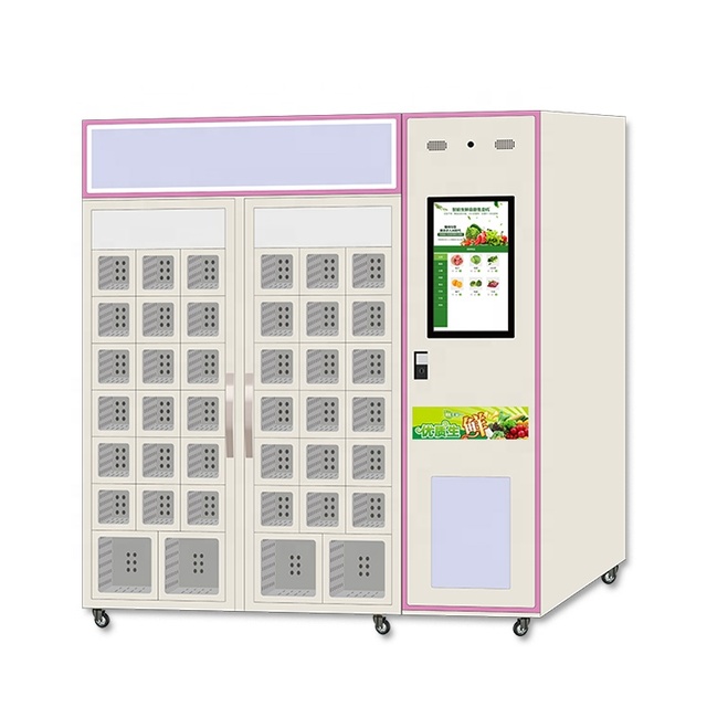 Delivery Locker Cold Storage Locker Refrigeration Smart Parcel Locker for Sale Medicine Vending Machine