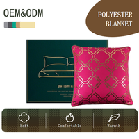 Feuille d'or métallique Marocaine Housse De Coussin 43x43 cm tenir oreiller Canapé coussin Chaud estampage taie d'oreiller