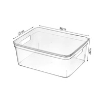 Boîte de rangement pour cartes de mahjong américain en acrylique, taille standard 160, transparente, moderne, écologique, lavable, polie