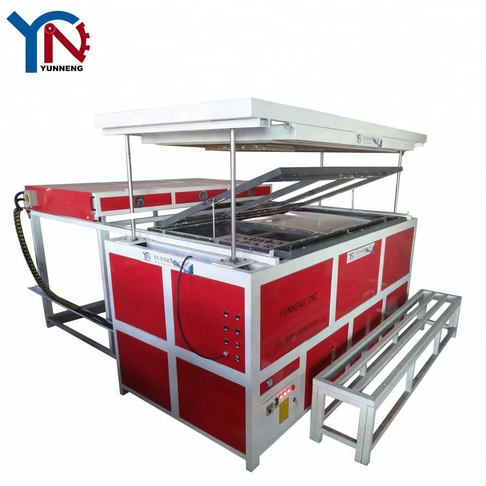 Automatic Plastic Vacuum Forming Machine for Advertising Lightbox for PS PVC ABS Sheets New and Used Condition