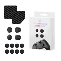 Ensemble de capuchons pour joysticks et boutons d'action avec autocollants pour boutons arrière du pavé tactile pour manette Steam 2