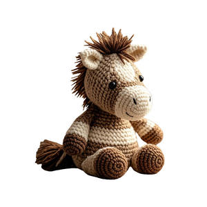 Güzel köpek el yapımı tığ oyuncaklar peluş tığ örme anahtarlık bebek <span class=keywords><strong>Mini</strong></span> dekor kolye hayvan el yapımı tığ örme oyuncaklar - Product Image 3