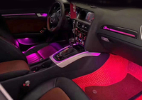 Autowellus - Juego de Luces Ambientales Interiores para Audi A4 B8 B8.5 Q5 2009+, Reemplazo de Molduras, Paneles de Puerta con Diseño de Cielo Estrellado, LED Premium
