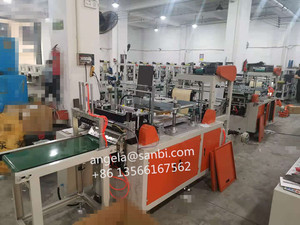 Voll automatische Hochgeschwindigkeits-Kunststoff-TPE/CPE // PE/LDPE/HDPE-Einweg-Handschuh herstellungs maschine - Product Image 3