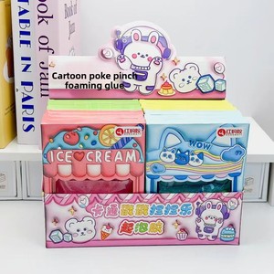 <span class=keywords><strong>Bolsa</strong></span> de plástico de estilo de dibujos animados embalado Slime Crystal Mud juguete educativo niños plástico Poke and Pinch Bubble Gum al por mayor - Product Image 6