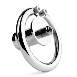 FRRK Inverted Urethral Chastity Cage Device with Skin Color Dildo Head for <b>Couple</b> BDSM Play Sissy Penis <b>Rings</b> Intimate Products - Product Image 5