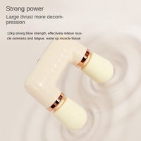 Mini pistolet de massage à 5 têtes avec moteur sans balais, portable, rechargeable, batterie 1500 mAh, 3800 tr/min, autonomie 10-30 min, masseur corporel