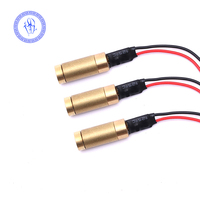 Module Laser, 2-3-5V, 15 w, à motif de points verts, focalisable, Diode Laser 50mW 532nm