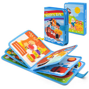 Libro Sensorial <span class=keywords><strong>de</strong></span> Fieltro Personalizado con Temática Religiosa y Historias Bíblicas para Actividades Escolares <span class=keywords><strong>de</strong></span> Fin <span class=keywords><strong>de</strong></span> Semana para Niños - Product Image 2