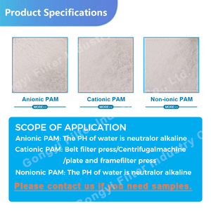 Xử lý nước hóa chất polymer Polyacrylamide bột trắng floculation đại lý cho khai thác mỏ xử lý nước thải - Product Image 2