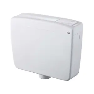 Top Sell Italian Modern Side Flush Toilet Tank Flat Shape With Dual-Flush Use For Bathroom Of External Medium Level