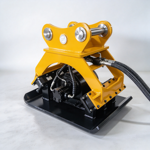 Z600 Hydraulic Vibration Tamper Plate Compactor for 10-17 Ton Excavator CE Certified Road Construction <b>Attachment</b> - Product Image 1