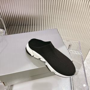 High Quality Designer Custom Lace-up <b>Chunky</b> Genuine Leather Shoes Fashionable Brand Trainers for Men Women Casual <b>Sock</b> Slippers - Product Image 5