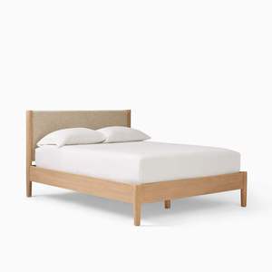 Muebles de Dormitorio de Alta Calidad al por Mayor, Cama de Madera Sólida, Gruesa y Pesada, Estable y Cómoda, Tamaño Queen y King - Product Image 6