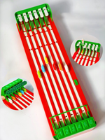 Mini bureau 6 cheval Derby course Table jeu à piles jouet de décision éducatif avec pièces en plastique jeu de société pour les enfants