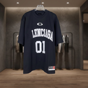 Camiseta de Fútbol Casual para Hombre 2025 de Alta Calidad, Cuello en V, Manga Corta, Tela de Satén de Seda/Algodón, Impresión Digital, Transpirable, Corte Holgado - Product Image 3