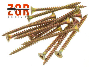 Nhà Sản Xuất Thiên Tân Đầu Chìm <span class=keywords><strong>Fine</strong></span> <span class=keywords><strong>Thread</strong></span> Vàng Kẽm Mạ Chipboard Tự Khai Thác Vít - Product Image 6